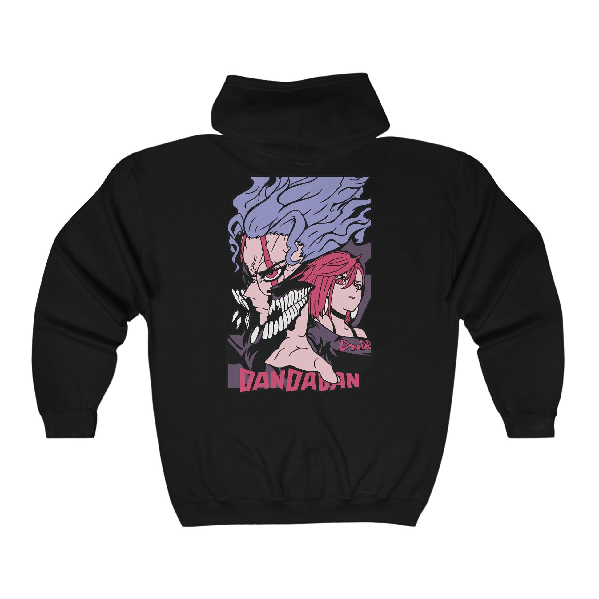 Dandadan Momo Ayase and Okarun Zip Hoodie Custom Anime Hoodie