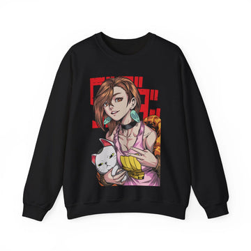 Dandadan Momo Ayase Sweatshirt V4 Cozy Stylish Anime Sweatshirt