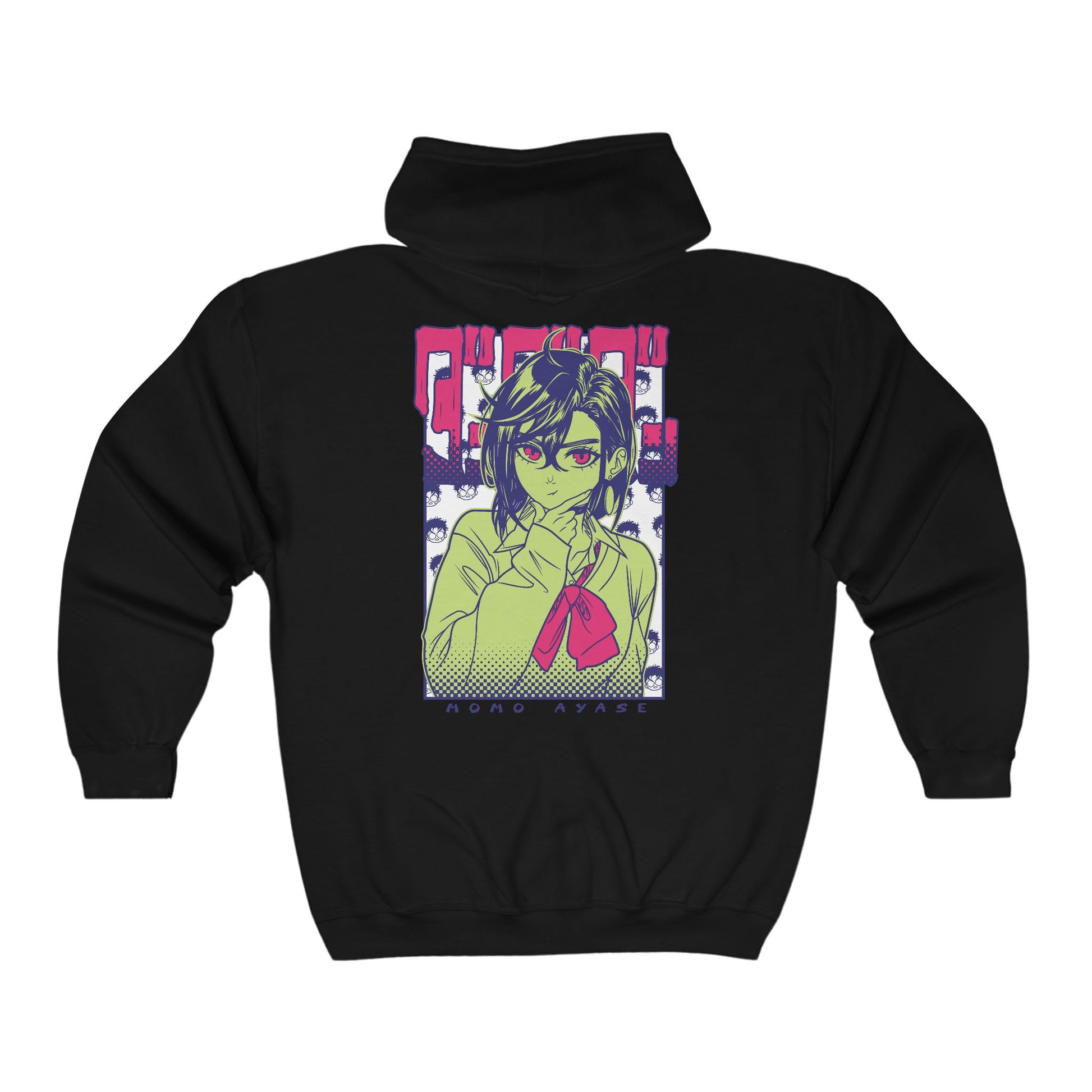 Dandadan Momo Ayase Hoodie Custom Anime Zip Hoodie Graphic