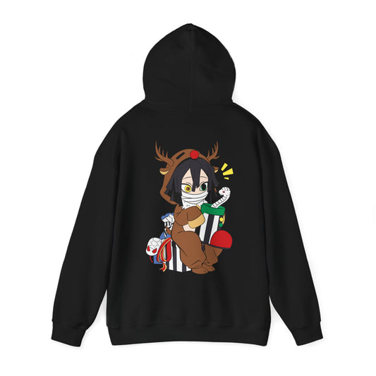 Demon Slayer Hoodie Chibi Obanai Iguro Chirstmas Anime Hoodie