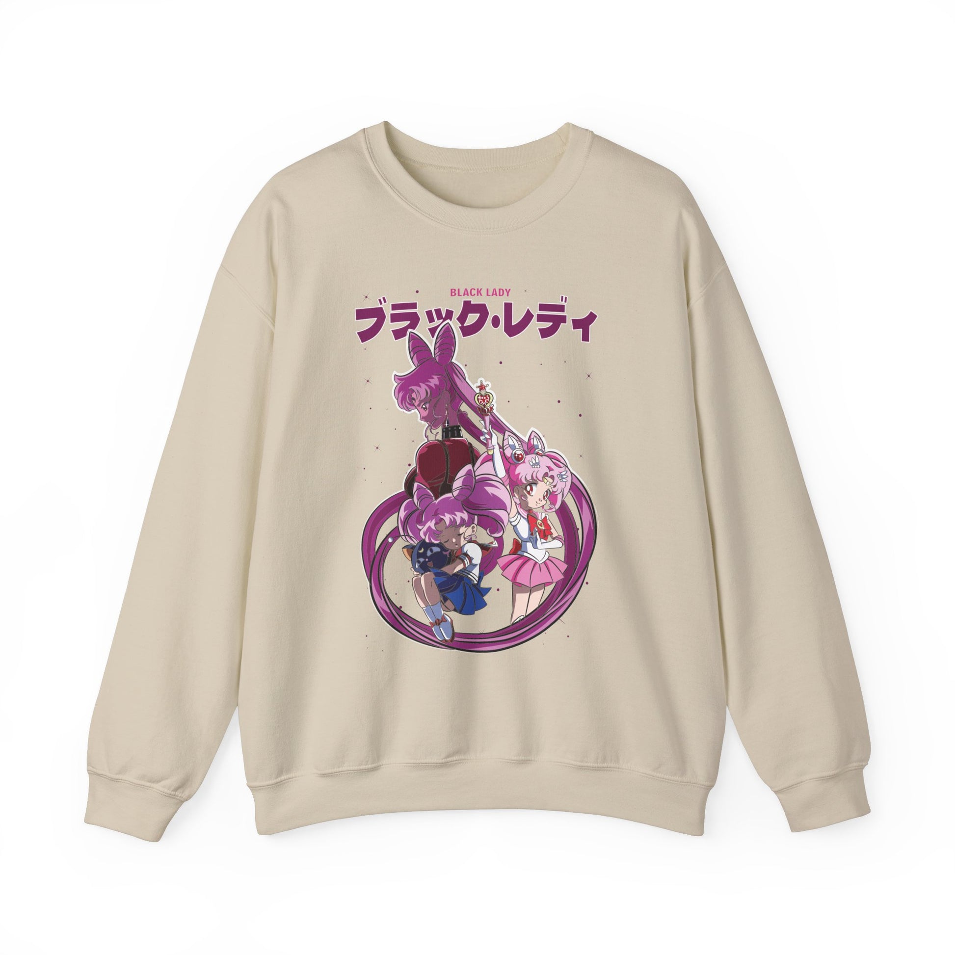 Sailor Moon Black Lady Sweatshirt Premium Anime Swetshirt