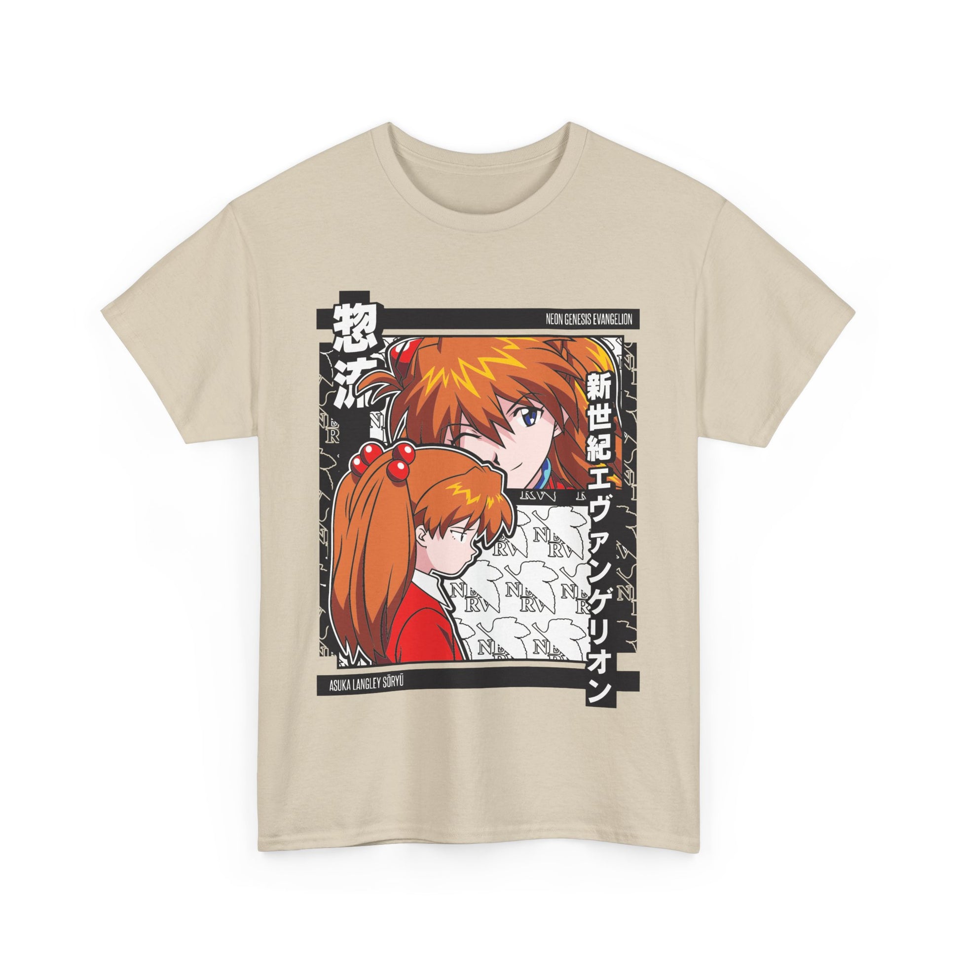 Neon Genesis Evanglion Asuka Langley Premium Anime Shirt