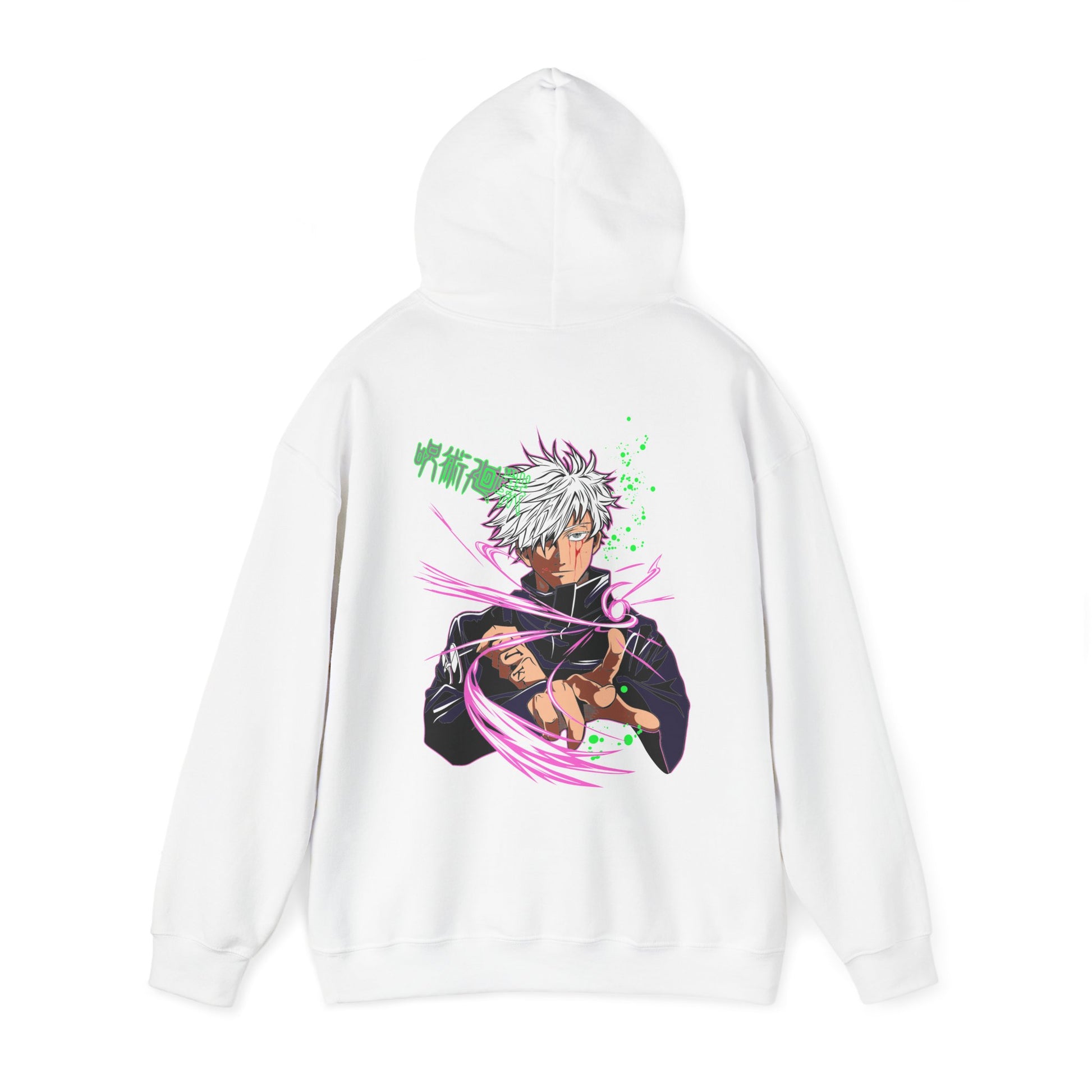 Jujutsu Kaisen Hoodie Satoru Gojo Purple Tech Premium Anime Hoodie