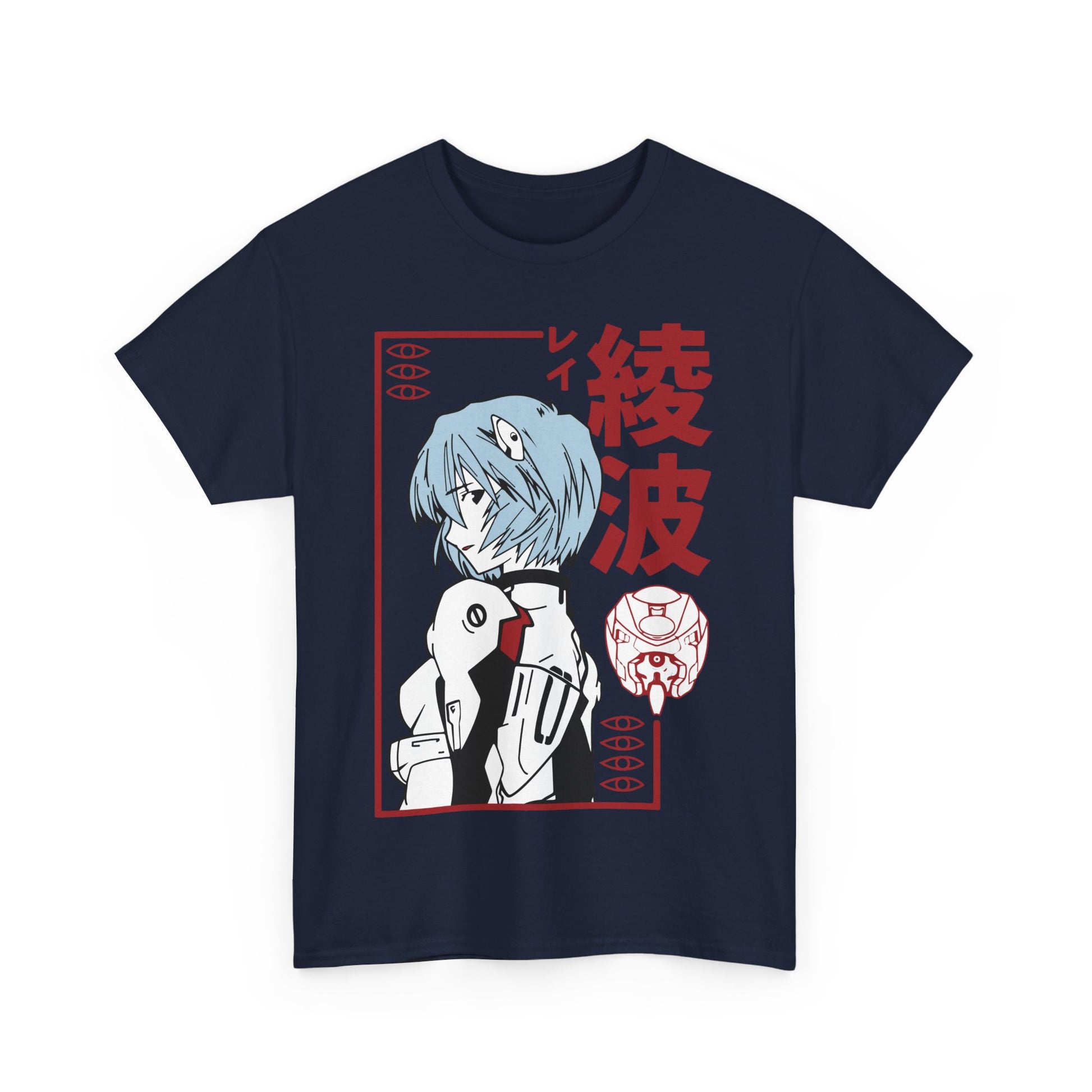 Neon Genesis Evanglion Shirt Rei Ayanami Premium Anime Shirt