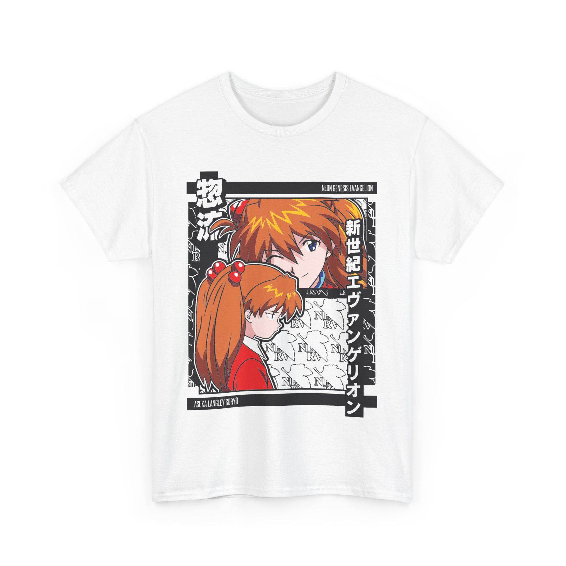 Neon Genesis Evanglion Asuka Langley Premium Anime Shirt