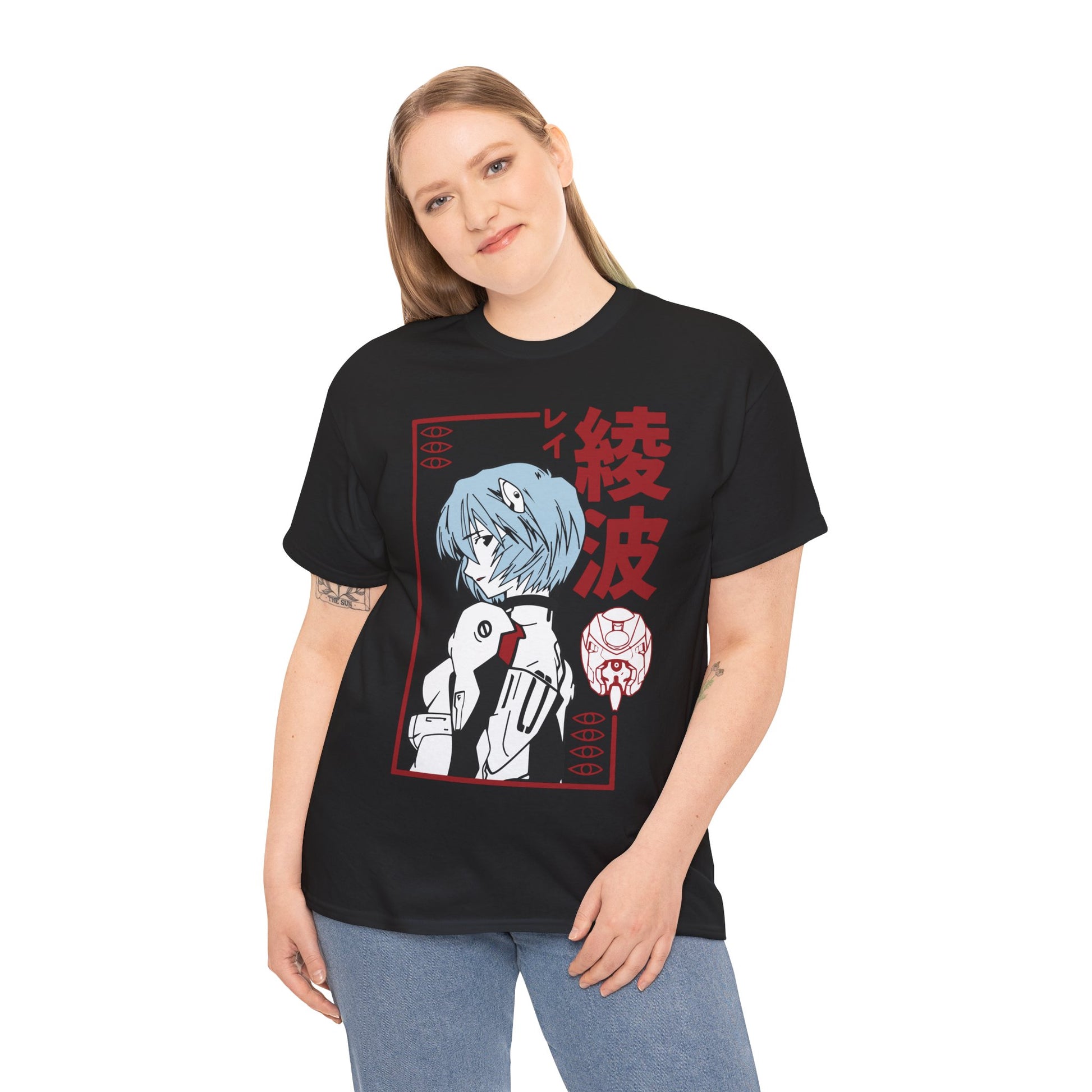 Neon Genesis Evanglion Shirt Rei Ayanami Premium Anime Shirt