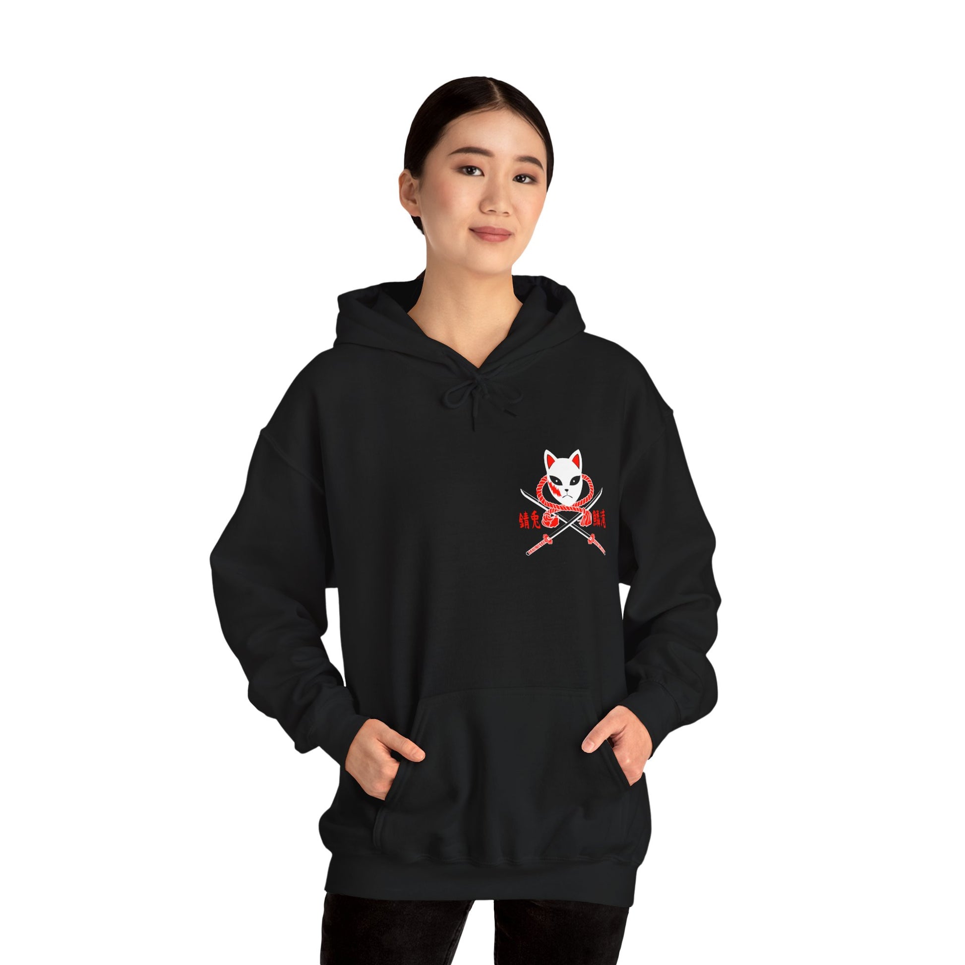 Demon Slayer Hoodie Chibi Zenitsu Chirstmas Anime Hoodie