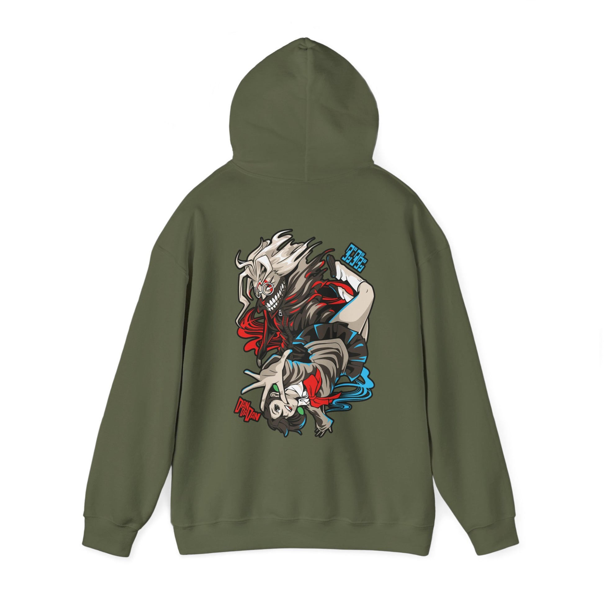 Dandadan Hoodie Custom Momo Ayase and Okarun Hoodie Anime Graphic