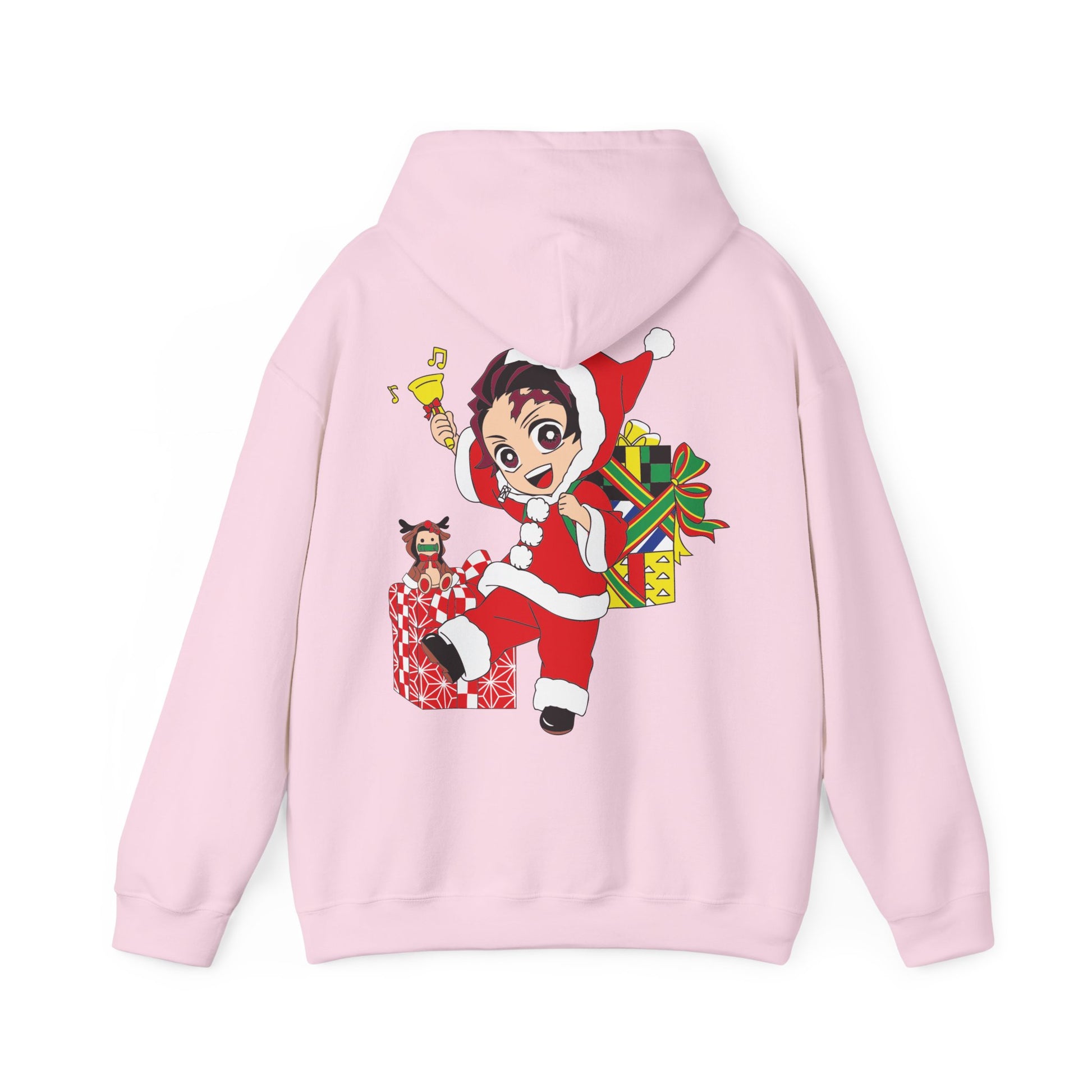 Demon Slayer Hoodie Chibi Tanjiro Chirstmas Anime Hoodie