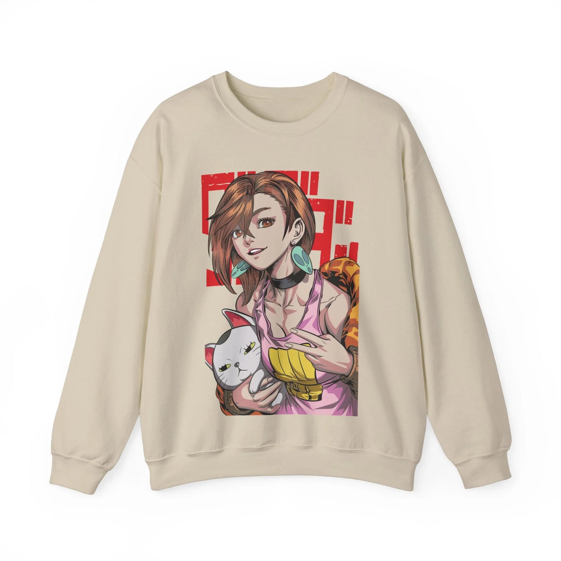 Dandadan Momo Ayase Sweatshirt V4 Cozy Stylish Anime Sweatshirt