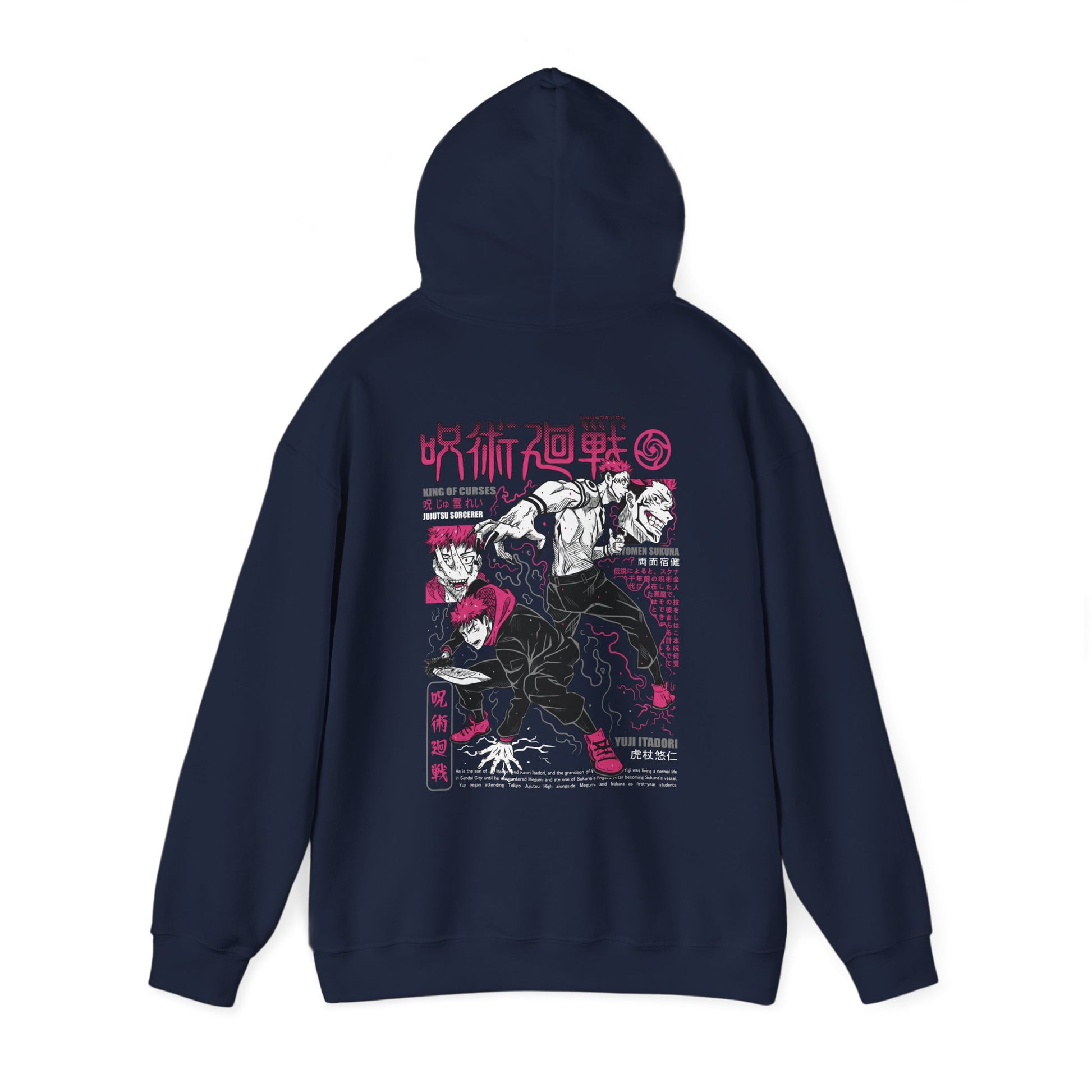 Jujutsu Kaisen Hoodie Yuji Itadori Anime Graphic Hoodie