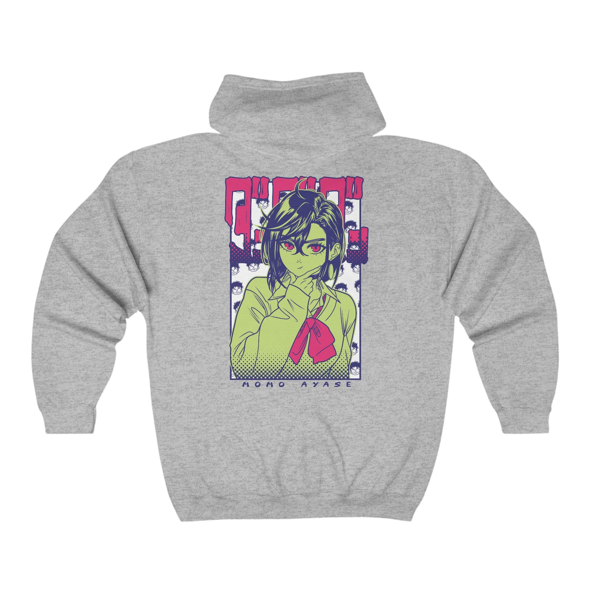 Dandadan Momo Ayase Hoodie Custom Anime Zip Hoodie Graphic