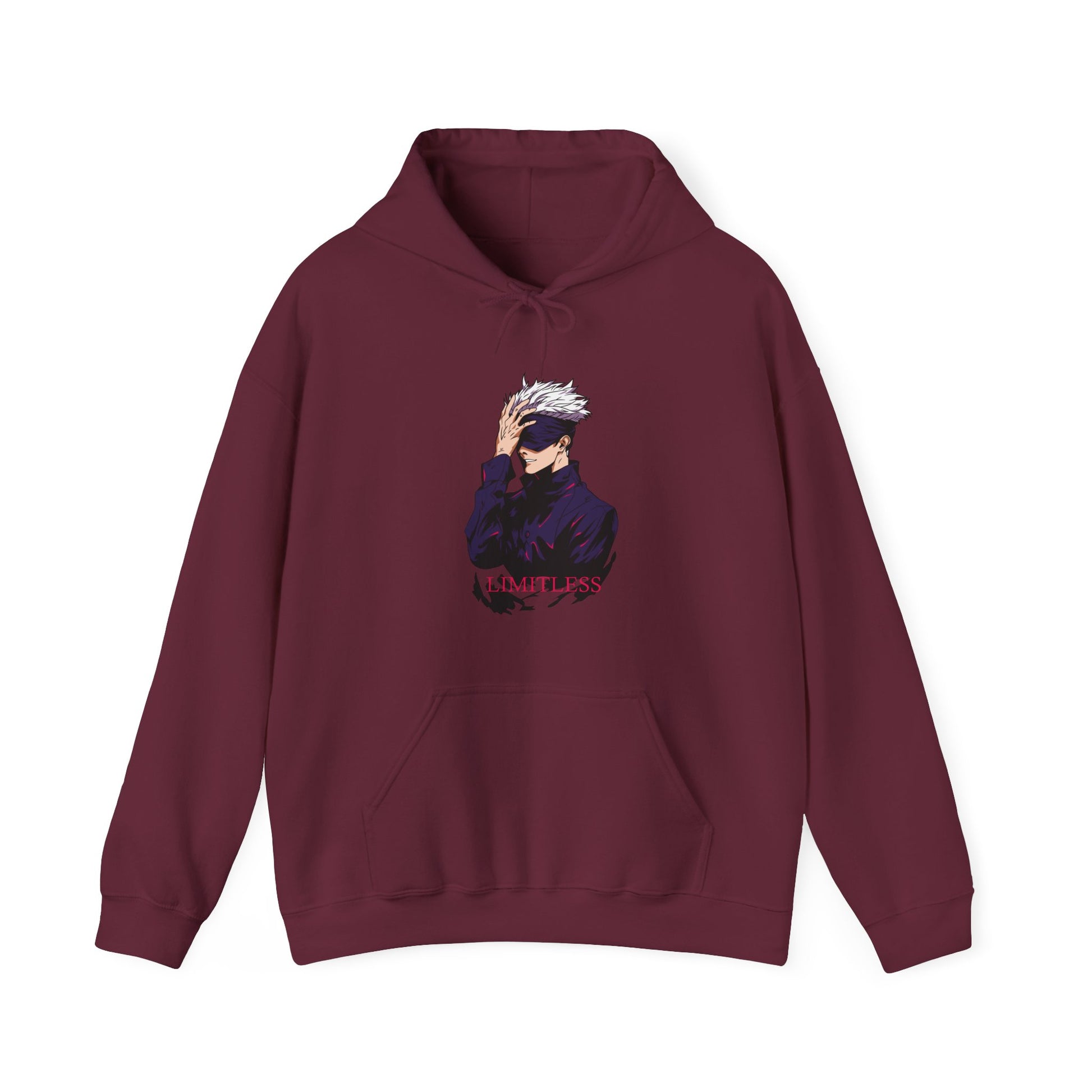 Jujutsu Kaisen Hoodie Gojo Blue Tech Premium Anime Hoodie