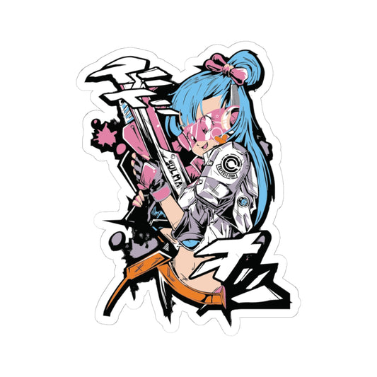 Dragon Ball Young Bulma Sticker Anime Decal