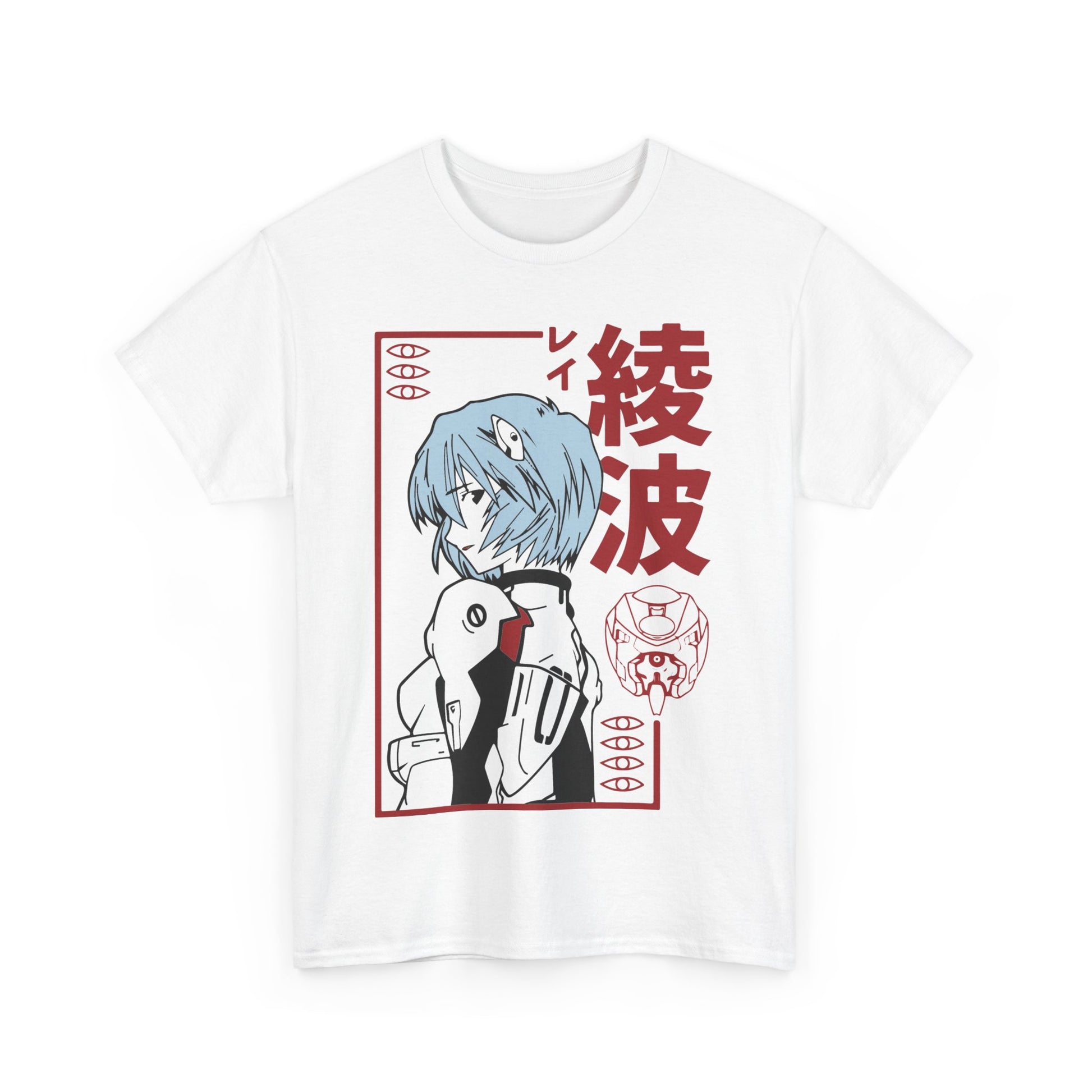 Neon Genesis Evanglion Shirt Rei Ayanami Premium Anime Shirt