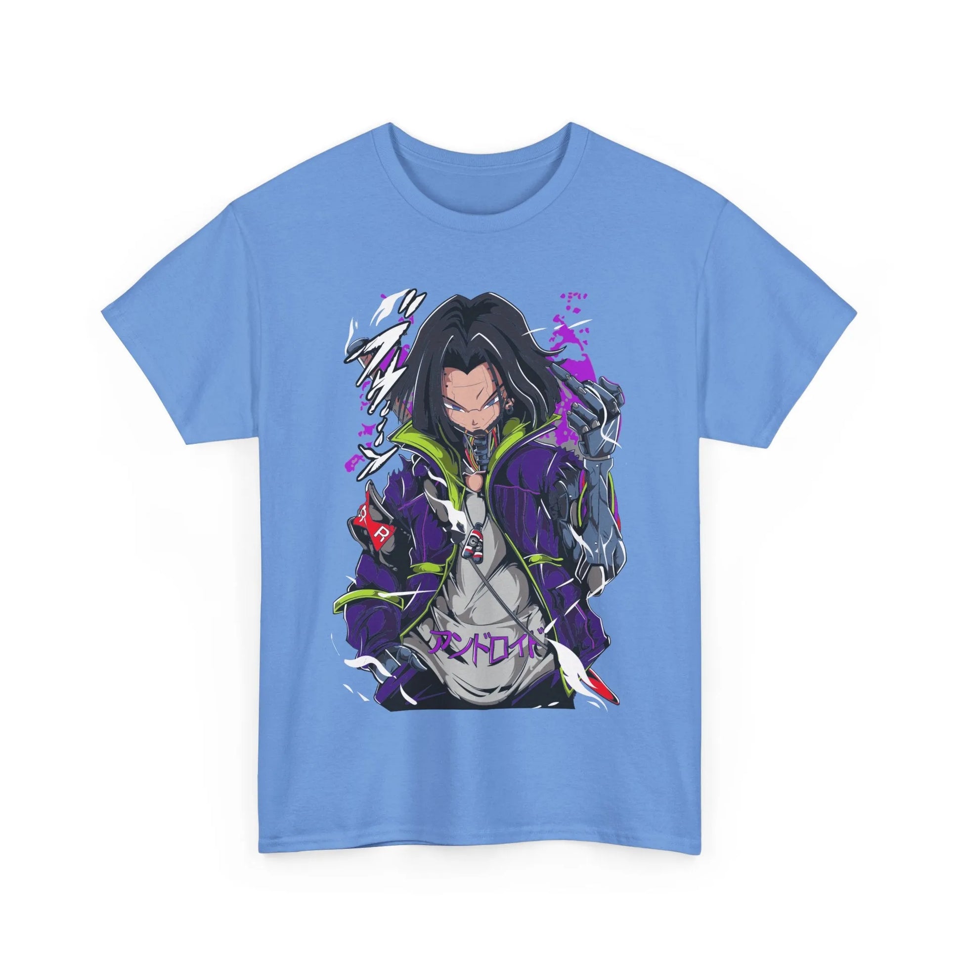 Dragon Ball Android 17 Shirt Cyberpunk Style Anime Shirt