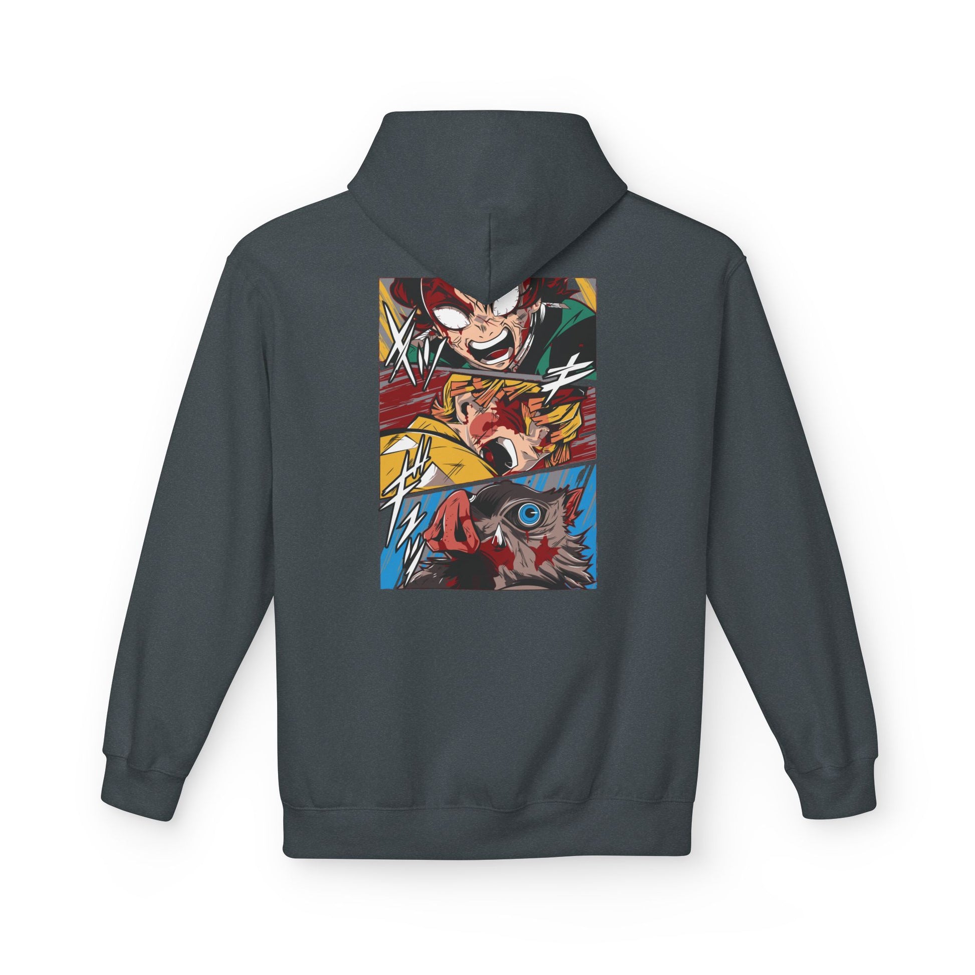 Demon Slayer Hoodie Midweight Softstyle Custom Anime Graphic Hoodie