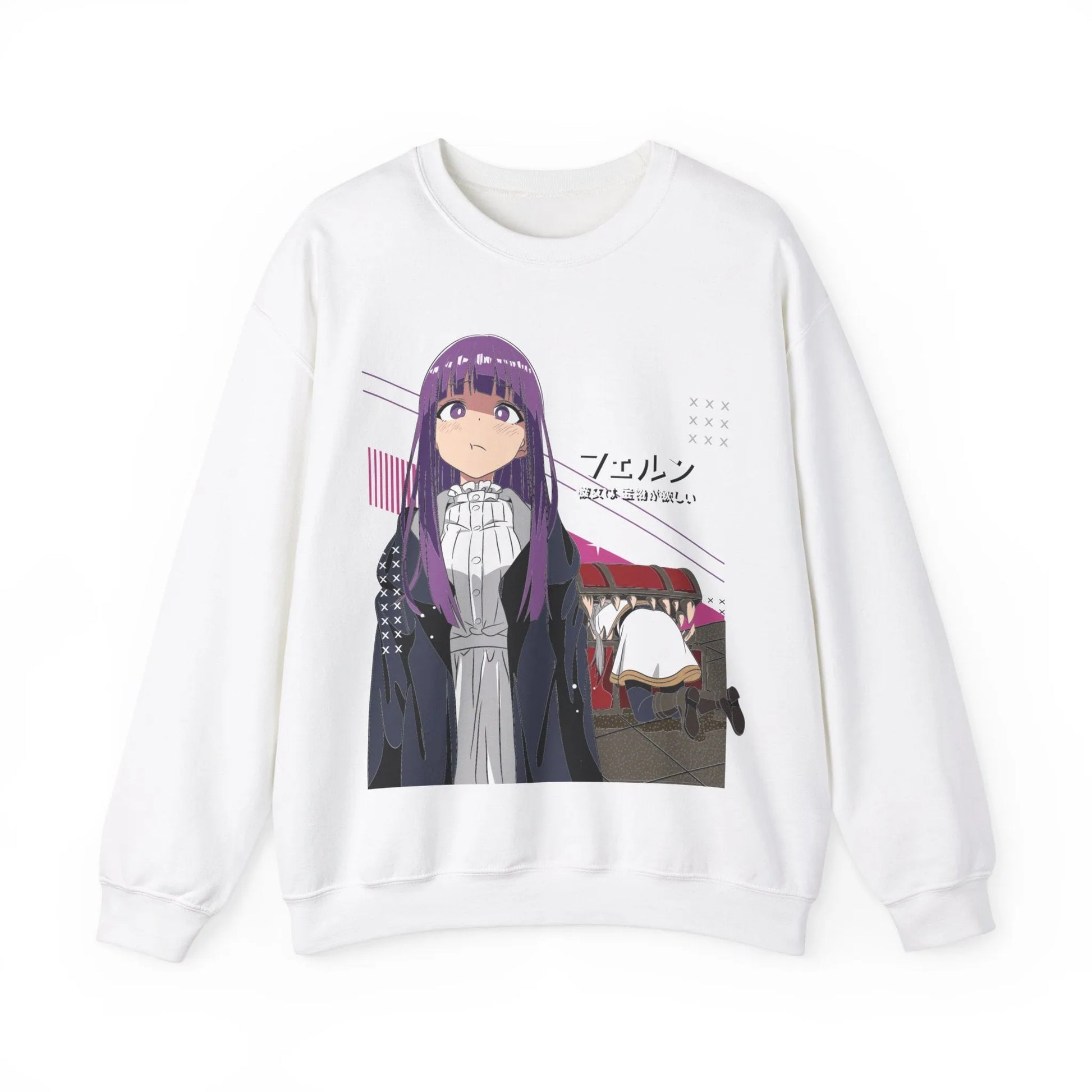 Frieren Mimic Chest Sweatshirt Premium Anime Sweatshirt