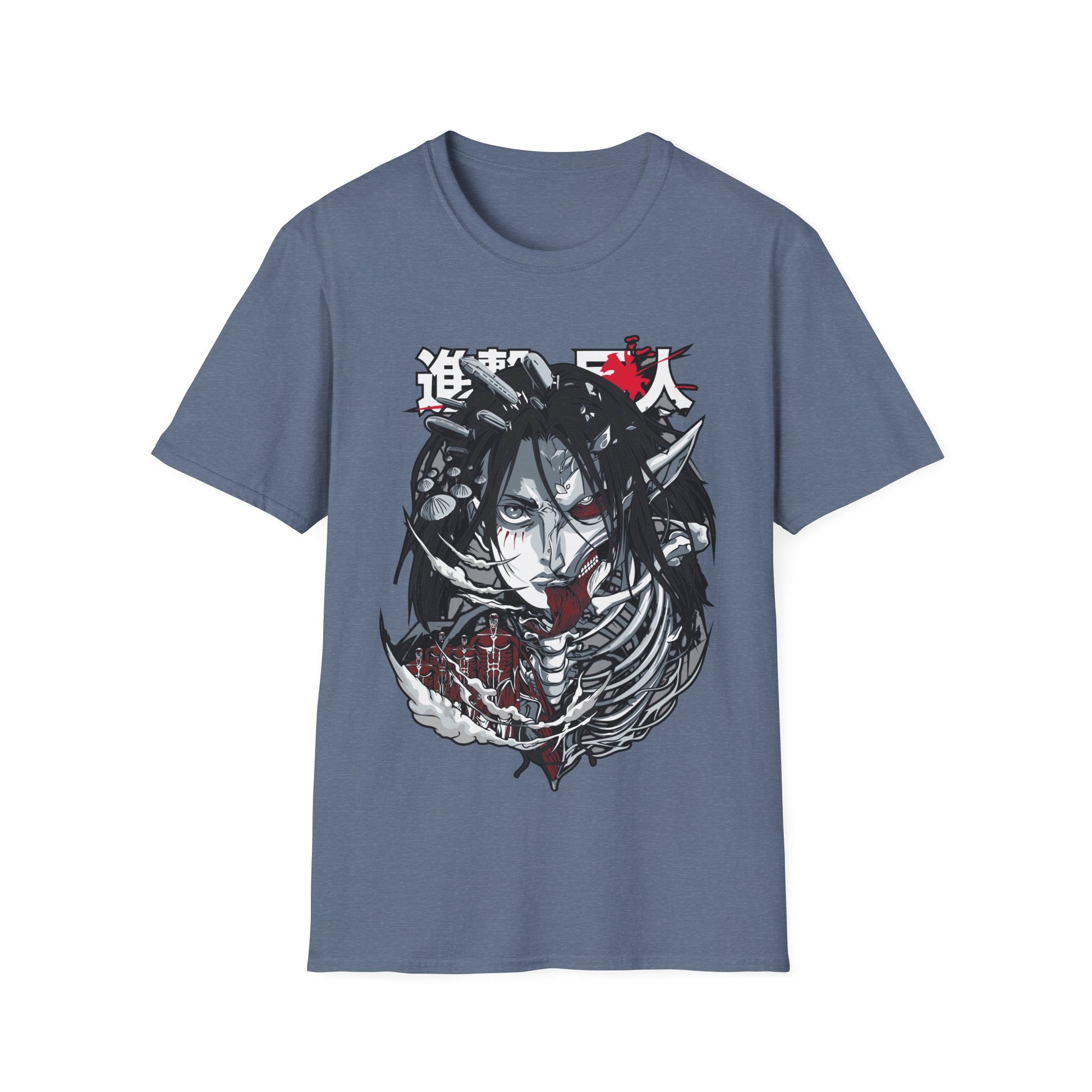 Attack on Titan Eren Shirt Custom Anime Shirt Graphic Tee