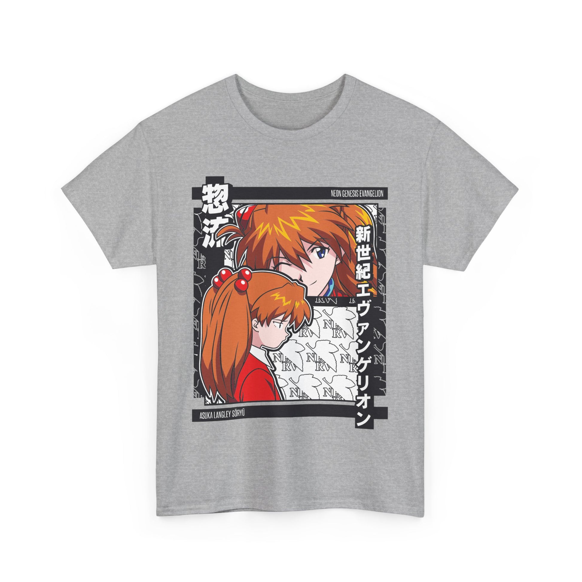 Neon Genesis Evanglion Asuka Langley Premium Anime Shirt