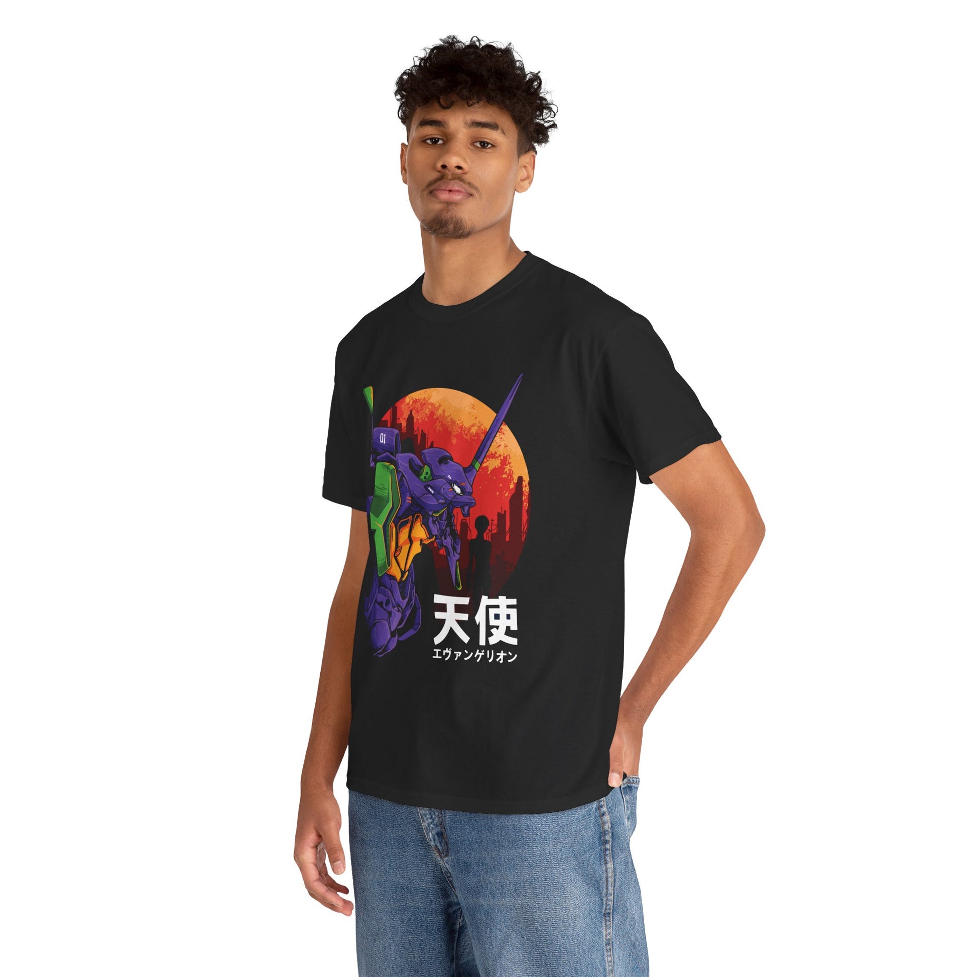 Neon Genesis Evanglion Shirt Premium Anime Shirt