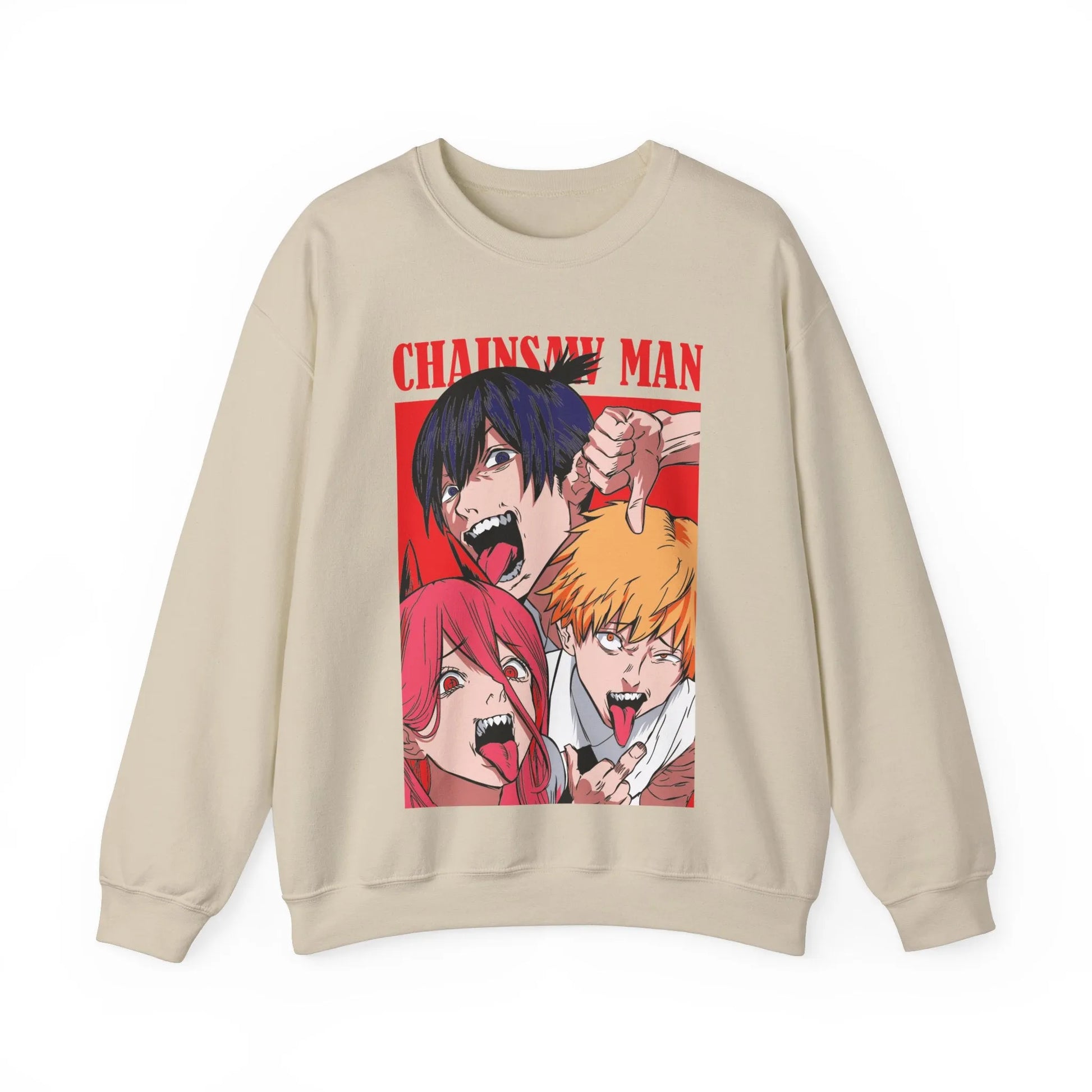 Chainsaw Man Sweatshirt Cozy and Stylish Anime Sweatshirt