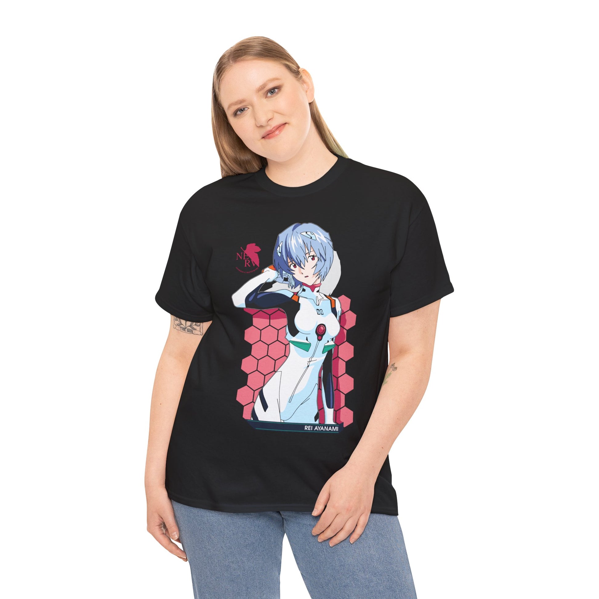 Neon Genesis Evanglion Shirt Rei Ayanami Premium Anime Shirt