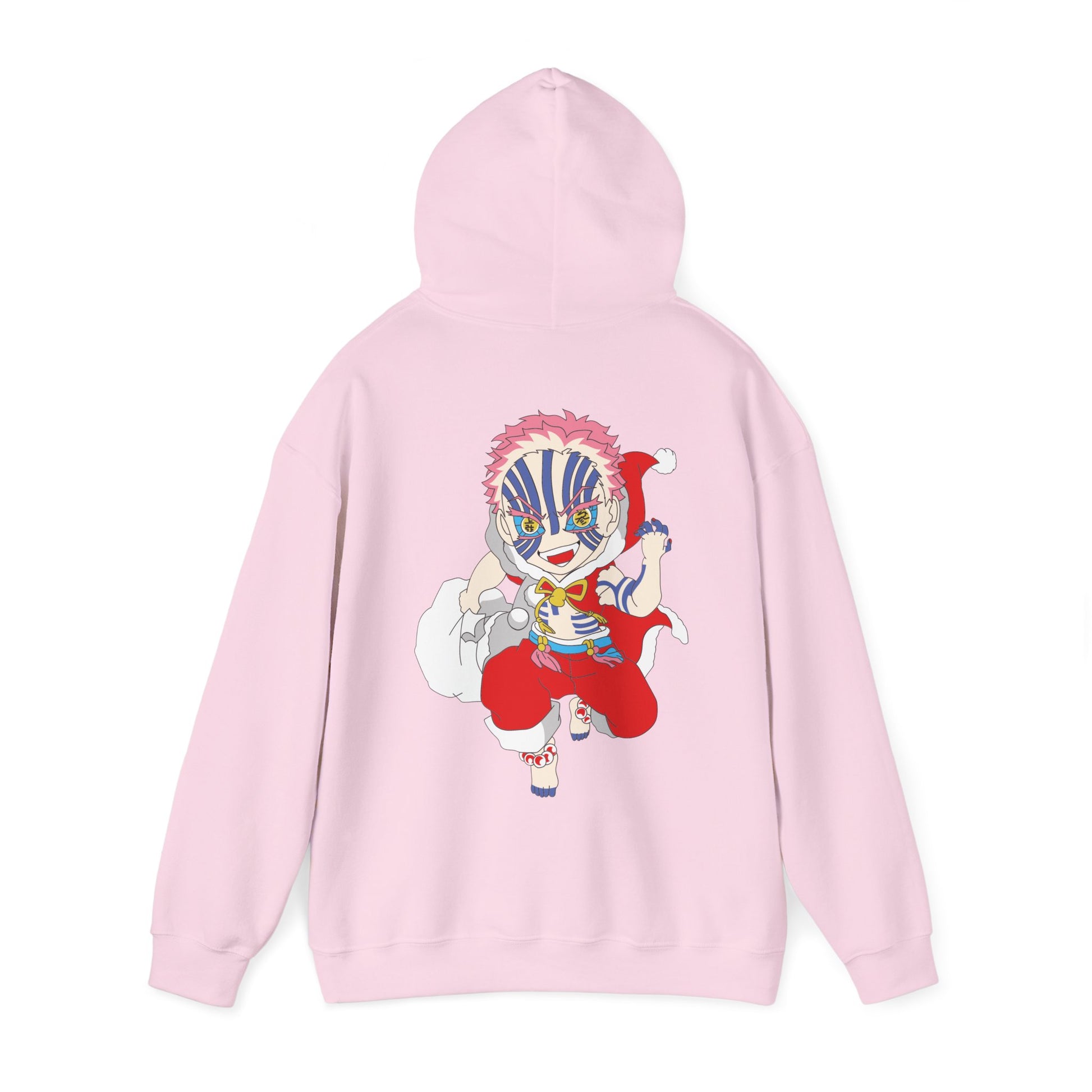 Demon Slayer Hoodie Chibi Akaza Chirstmas Anime Hoodie