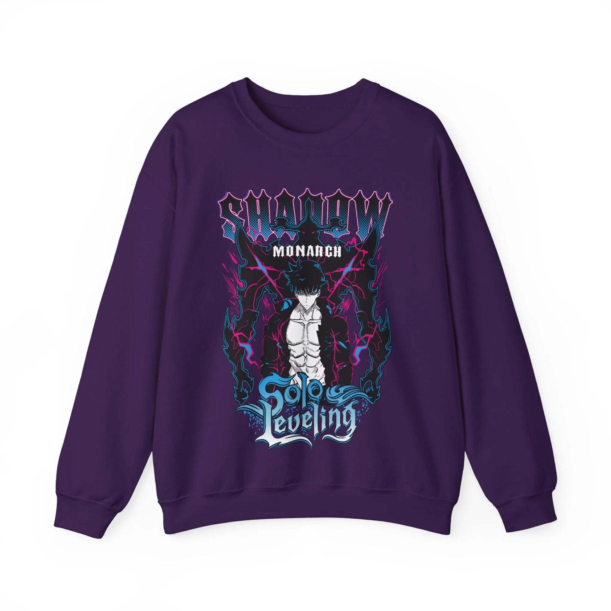 Solo Leveling Jin-Woo Sweatshirt Shadow Monarch Anime Sweatshirt