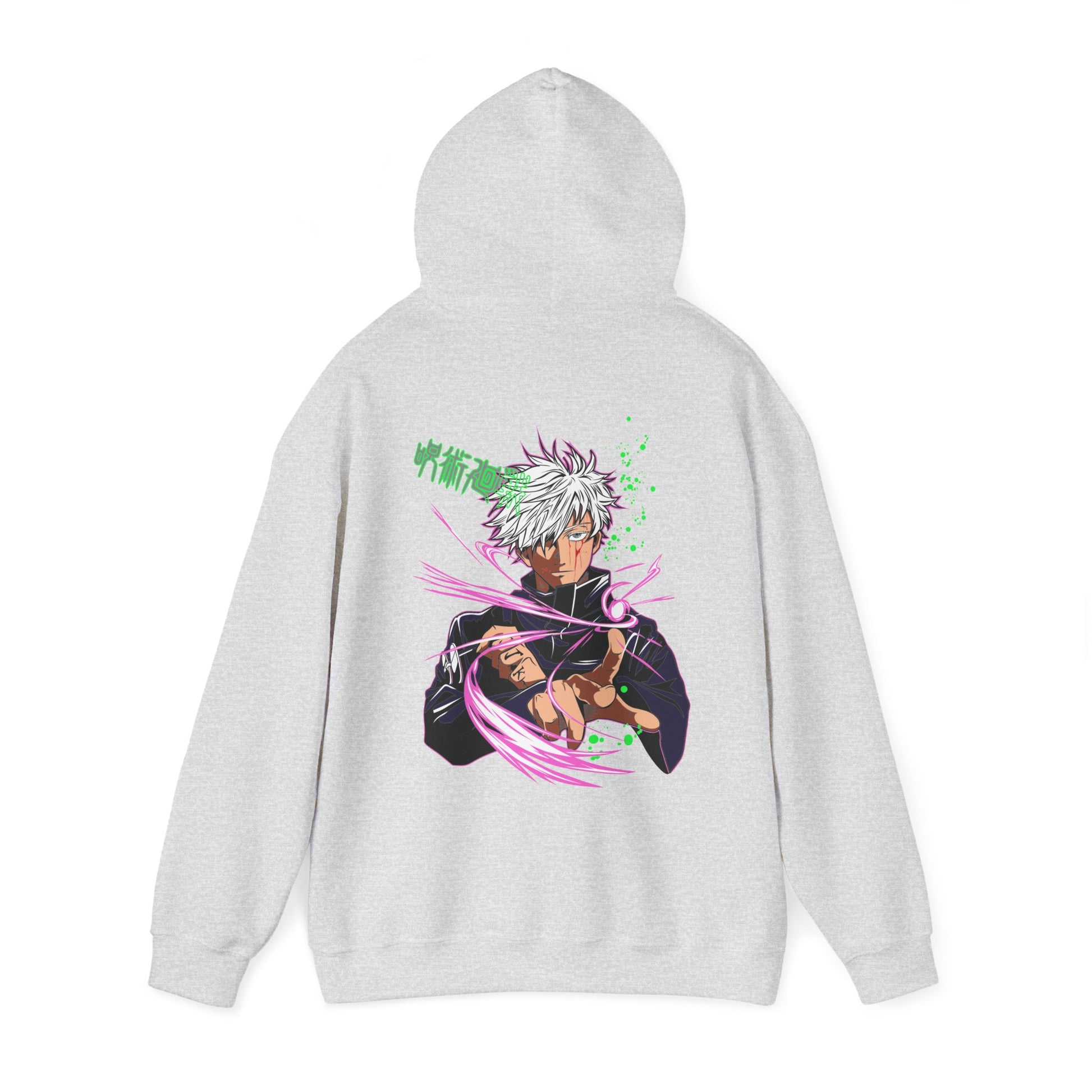 Jujutsu Kaisen Hoodie Satoru Gojo Purple Tech Premium Anime Hoodie