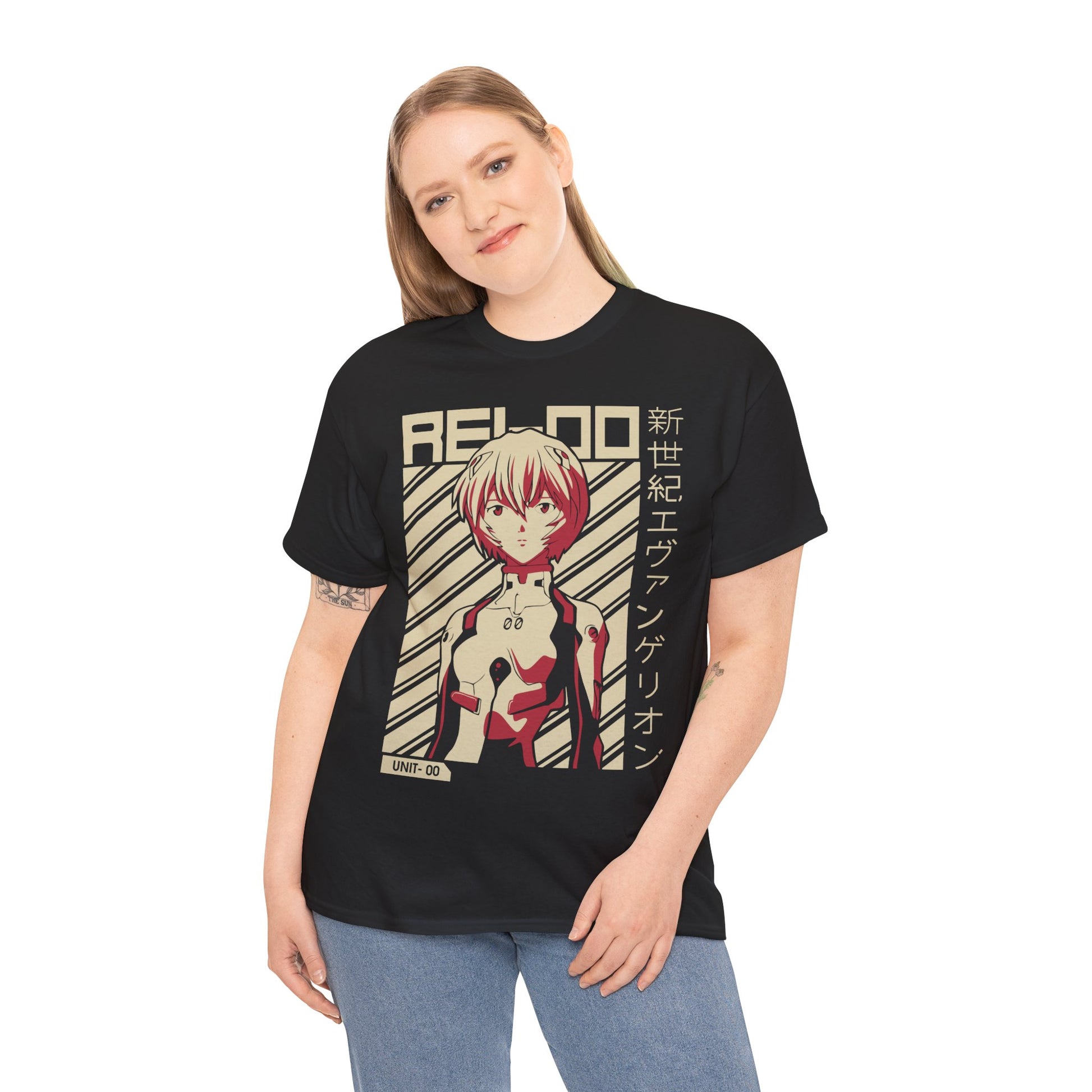 Neon Genesis Evanglion Rei Ayanami Premium Anime Shirt