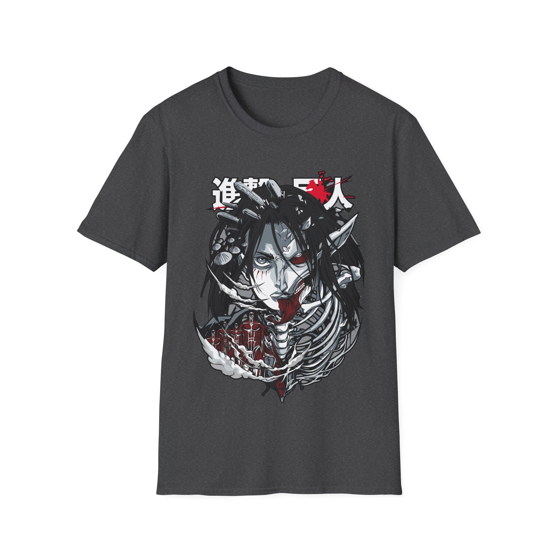 Attack on Titan Eren Shirt Custom Anime Shirt Graphic Tee