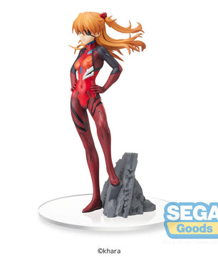 Rebuild of Evangelion Asuka Shikinami Langely Vignetteum Super Premium Statue