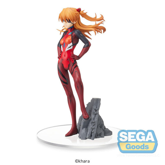 Rebuild of Evangelion Asuka Shikinami Langely Vignetteum Super Premium Statue