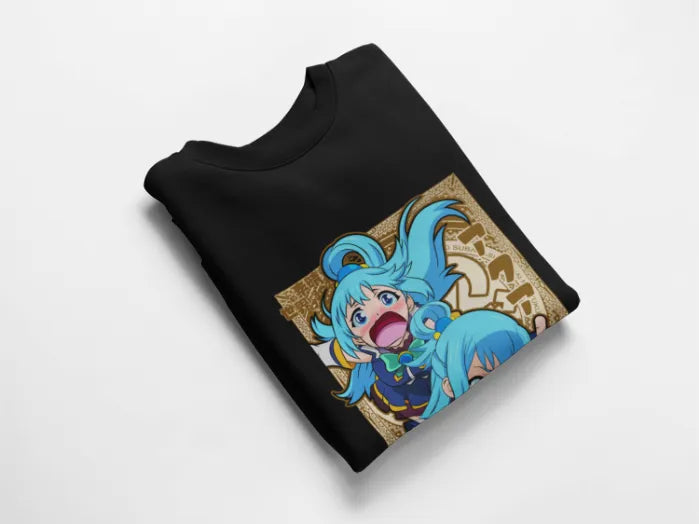 Konosuba Aqua Sweatshirt V1 Cozy Comfort Anime Sweatshirt