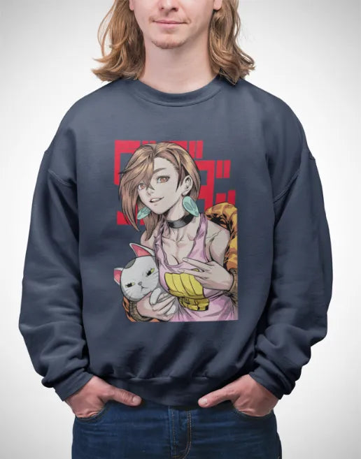 Dandadan Momo Ayase Sweatshirt V4 Cozy Stylish Anime Sweatshirt