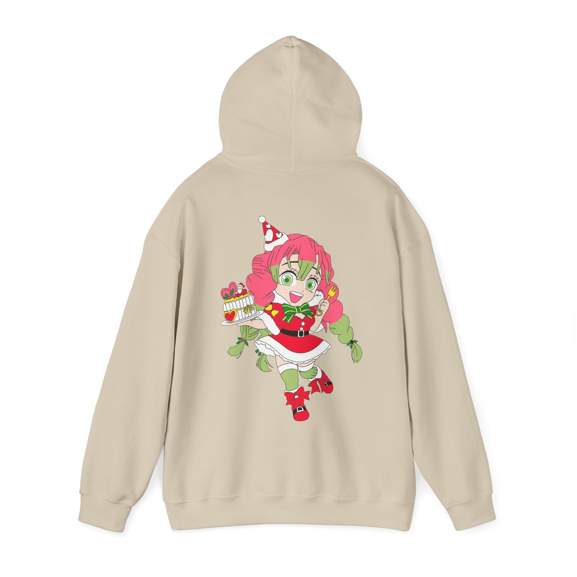 Demon Slayer Hoodie Chibi Mitsuri Kanroji Chirstmas Anime Hoodie