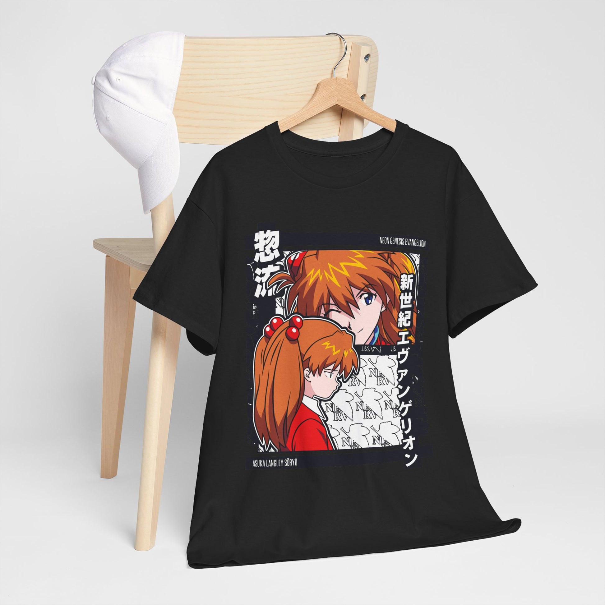 Neon Genesis Evanglion Asuka Langley Premium Anime Shirt