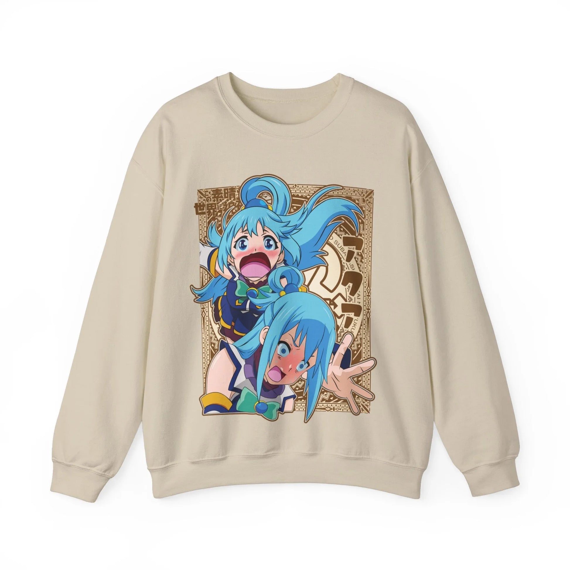 Konosuba Aqua Sweatshirt V1 Cozy Comfort Anime Sweatshirt