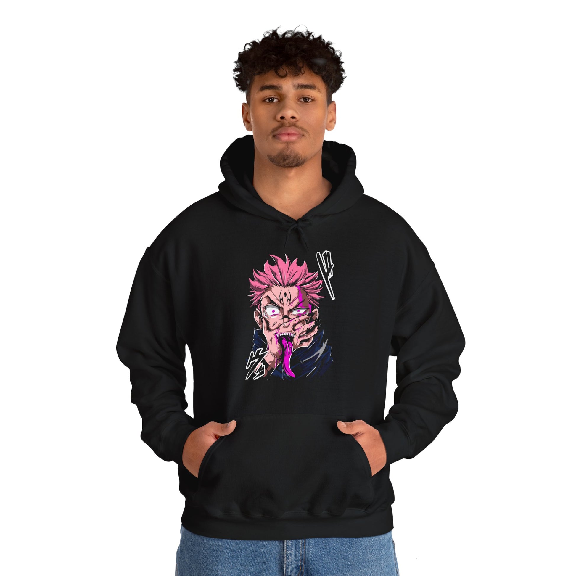 Jujutsu Kaisen Hoodie Yuji Itadori Sukuna Anime Graphic Hoodie