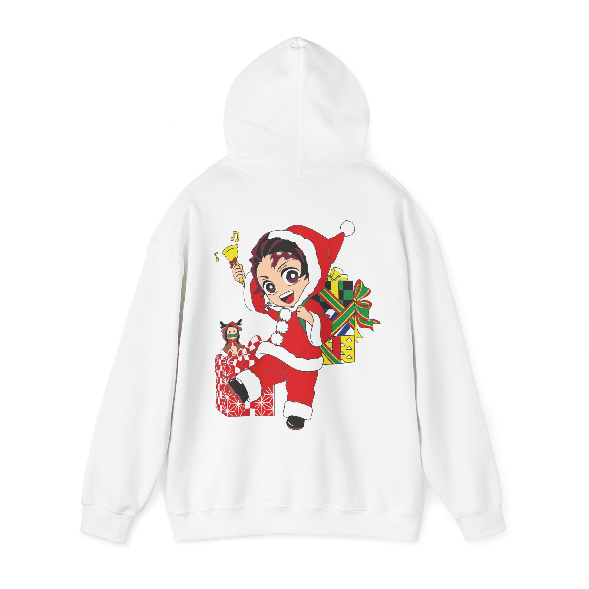 Demon Slayer Hoodie Chibi Tanjiro Chirstmas Anime Hoodie