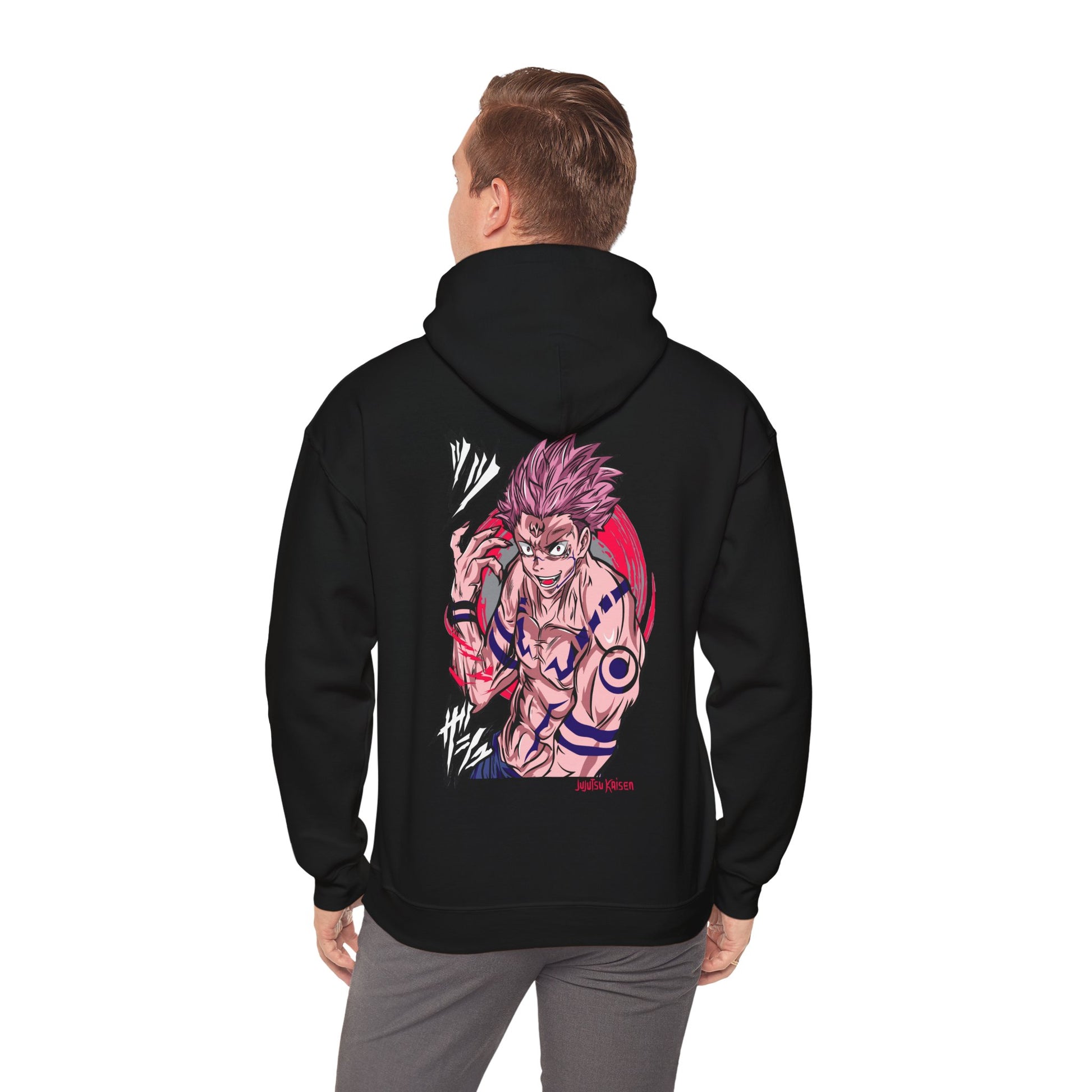 Jujutsu Kaisen Hoodie Sukuna Anime Graphic Hoodie