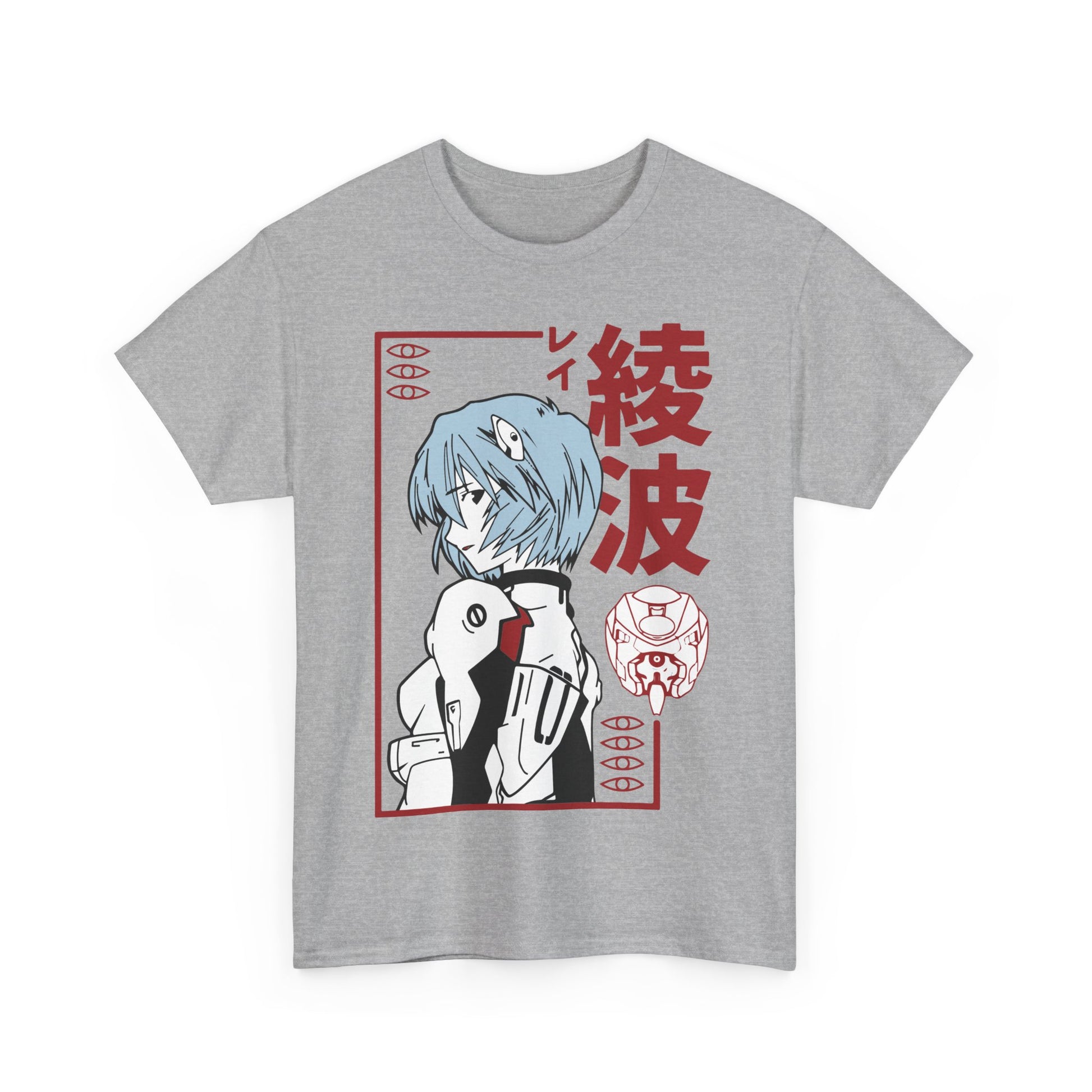 Neon Genesis Evanglion Shirt Rei Ayanami Premium Anime Shirt