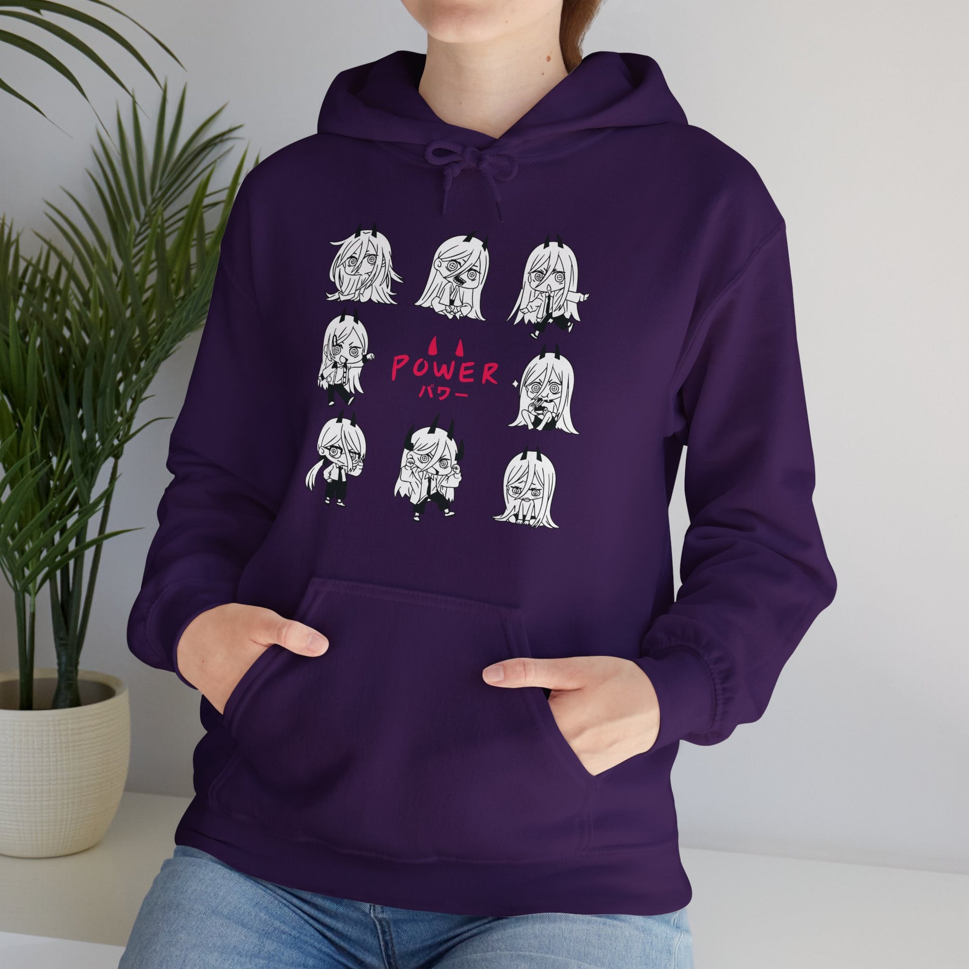 Chainsaw Man Power Hoodie Custom Unisex Anime Graphic Hoodie