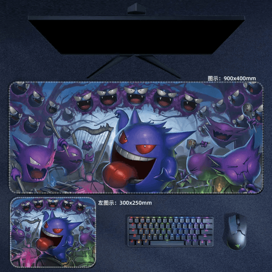 Pokemon Mouse Pad Large Anime Gengar Mouse Pad Desk Mat