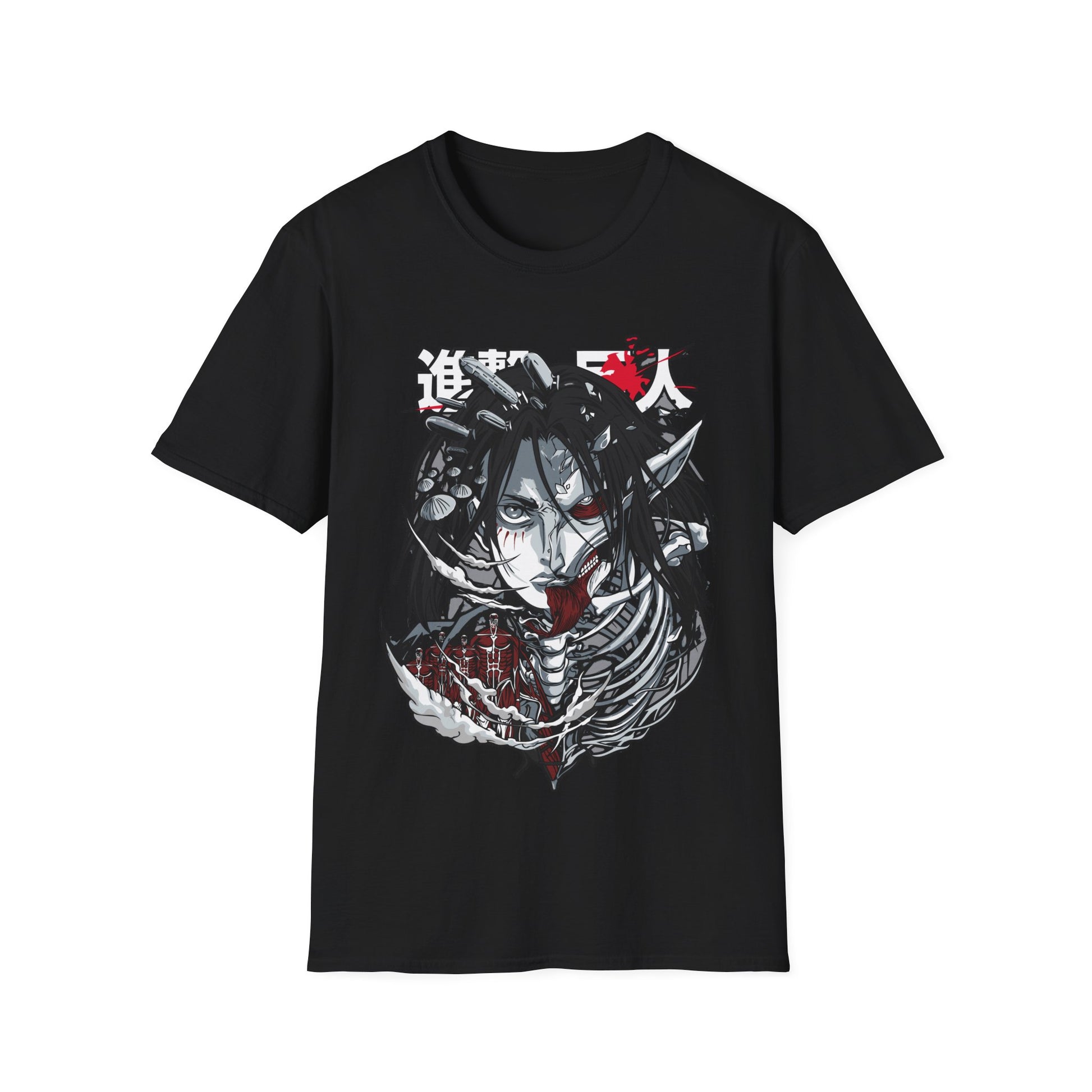 Attack on Titan Eren Shirt Custom Anime Shirt Graphic Tee