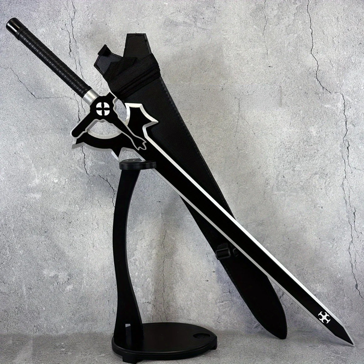 Sword Art Online Kirito Elucidator Sword 1:1 Scale Anime Prop Replica