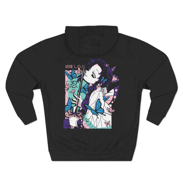 Demon Slayer Shinobu Hoodie Medium-Heavy Custom Anime Graphic Hoodie