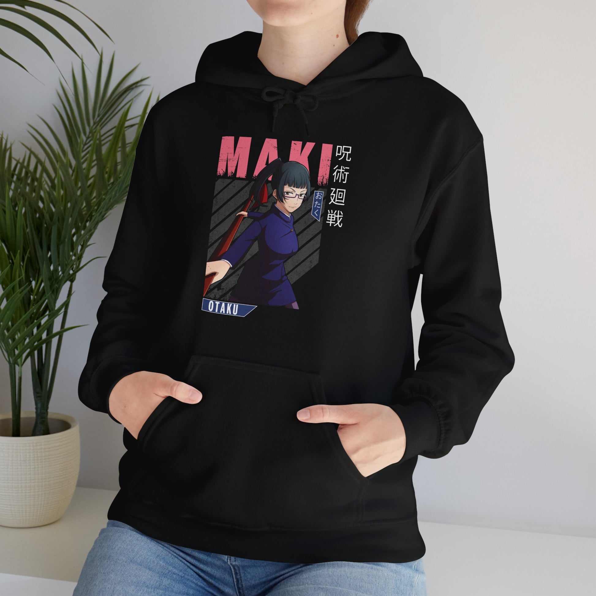 Jujutsu Kaisen Hoodie Maki Zenin Anime Graphic Hoodie