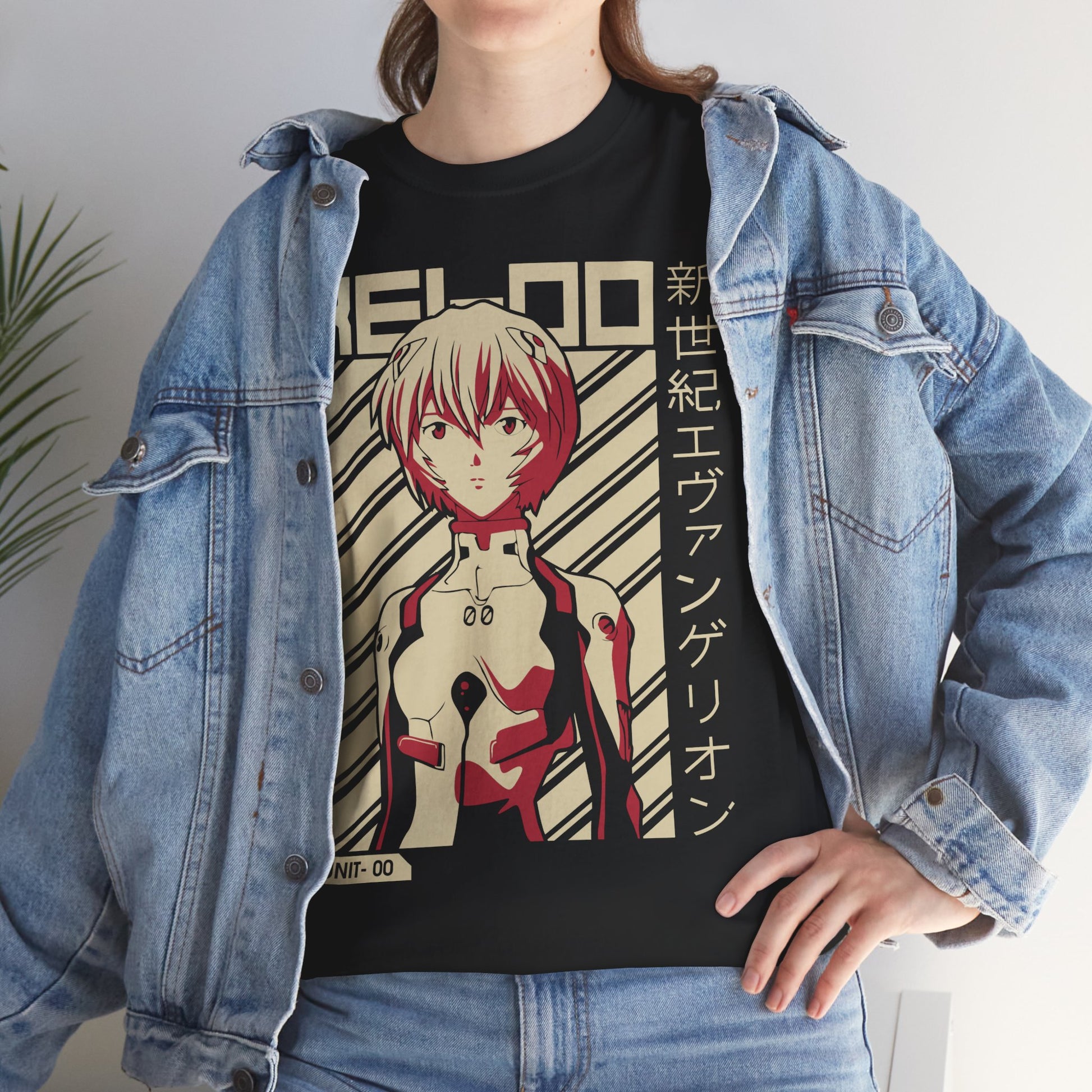 Neon Genesis Evanglion Rei Ayanami Premium Anime Shirt